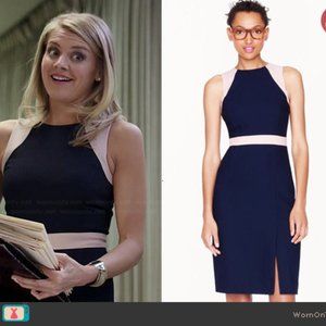 J. Crew Gwen Sheath Dress 4 Petite